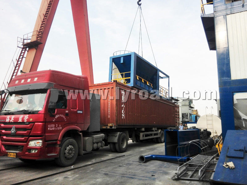 LB1500 Asphalt Plant and a Baghouse Dust Collector Go to Thailand